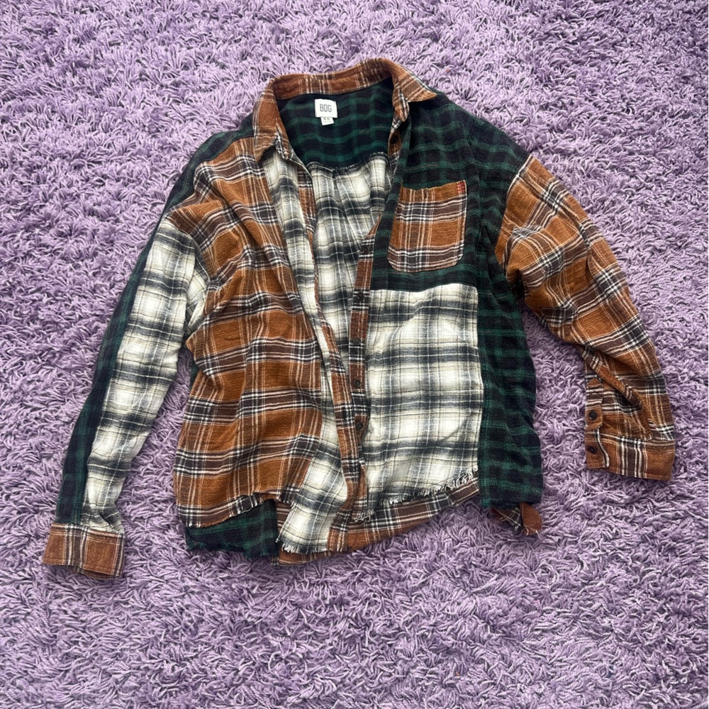 BDG Urban Outfitters Spliced Flannel